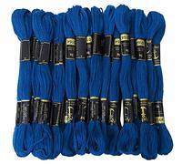 ANCHOR Stranded Cotton Thread Floss Cross Stitch Hand Embroidery Pack of 25 Skeins-Blue