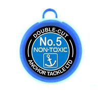 Anchor Tackle Double-Cut Refill Tub - Blue, Size 5