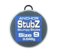 Anchor Tackle Stubz Double-Cut Shot - Grey, Size 9