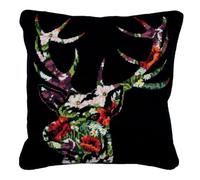 Anchor Tapestry Kit: Cushion: Living: Stag Silhouette