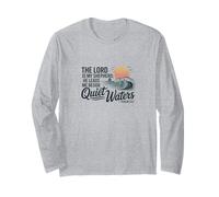 Anchor When You Pass Through Deep Waters Isaiah Verse Long Sleeve T-Shirt