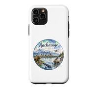 Anchorage Alaska, AK, USA, northern lights Case for iPhone 11 Pro