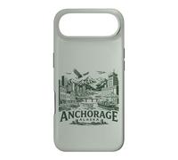 Anchorage Alaska Skyline Harbor Mountain Adventure Design Case for iPhone Air