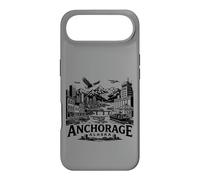 Anchorage Alaska Skyline Harbor Mountain Adventure Design Case for iPhone Air