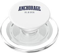 Anchorage Alaska Vintage Pride Souvenir PopSockets PopGrip for MagSafe