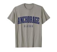 Anchorage Alaska Vintage Pride Souvenir T-Shirt