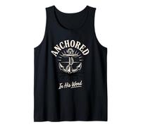 Anchored His Word Faith Christian Gathering Church Outings Tank Top