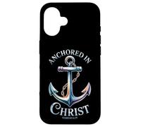 Anchored in Christ - Hebrews 6:19 Case for iPhone 16