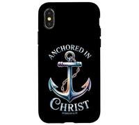 Anchored in Christ - Hebrews 6:19 Case for iPhone X/XS