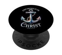 Anchored in Christ - Hebrews 6:19 PopSockets Adhesive PopGrip
