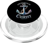 Anchored in Christ - Hebrews 6:19 PopSockets PopGrip for MagSafe