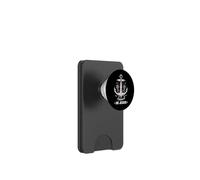 Anchored in Jesus Anchor Womens Nautical Anchor Flower PopSockets PopWallet for MagSafe