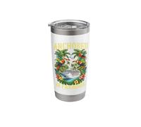 Anchored in Paradise Cruise Ship Vacation Group Matching Stainless Steel Insulated Tumbler
