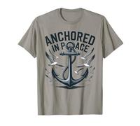 Anchored in Peace Nautical T-Shirt