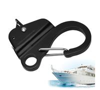 Anchoring Hook, Knotless Anchoring System & Stainless Steel Adjustable Quick Release Clips, Heavy Duty Tie Down for Fishing, Boating, Speedboats, Cargo, Camping, Luggage, Kayaks and Outdoor Gear