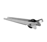 Anchoring Roller with Bow, Roller of Robust Steel Sailor 304 15 Inch, for Small Boats, Simple and Quick Installation in or At the Quay