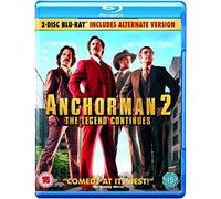 Anchorman - The Legend Continues Blu-Ray [2014]