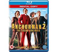 Anchorman 2 - The Legend Continues [Blu-ray] [Region Free]