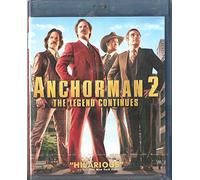 Anchorman 2 - The Legend Continues (EDITION for UK, Europe & M.East) english only blu-ray