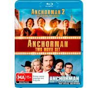Anchorman / Anchorman 2 – Paramount Pictures – Blu-ray – Region B