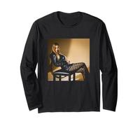 Anchorman Christina Applegate Dead to Me by Michael Grecco Long Sleeve T-Shirt
