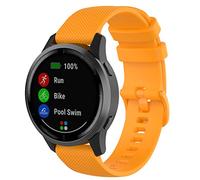 ANCHVN 20mm Strap Compatible with Garmin Vivoactive 3 Straps, Replacement Soft Silicone Watch Wristband Strap for Garmin Vivoactive 3 Music/Venu/Vivomove 3/Luxe/Style/HR/Forerunner 245/645 Music