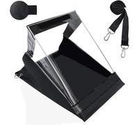 Anchy Waterproof Clipboard PVC A4 Portrait Black Weatherwriter Cover Folder Case Storage with Double Clip Staples Paper Protect Complete with Lanyard and Pen-Loop