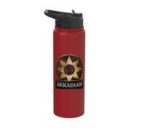 Ancient Akkadian Empire Symbol Ancient War Goddess Ishtar Stainless Steel Insulated Water Bottle