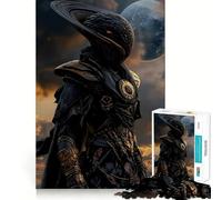 Ancient Alien Adult Jigsaw1000 Pieces Cognitive Boost Game No Gap Tight Fitting Design Birthday Gift Brain Teaser Toy (38x26cm)