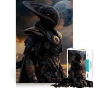 Ancient Alien Jigsaw for Adults 1000 Pieces Think Skill Game High Precision Die Cut Entertaining Challenge for Spare Time (38x52cm)