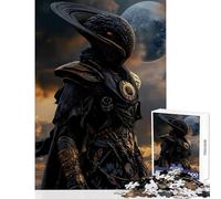 Ancient Alien Jigsaw Puzzles for Adults 1000 Piece Funny Gifts Improve Memory Educational Toy Suitable for Ages 14 And Up (50x75cm)