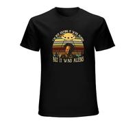 Ancient Aliens Giorgio Tsoukalos But It was Aliens T-Shirt Black Top Sweatshirt Short Sleeve Men's T-Shirt Unisex Tee S