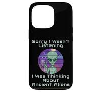 Ancient Aliens Theorists Astronaut UFO Conspiracy Theory Case for iPhone 13 Pro