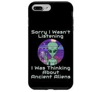Ancient Aliens Theorists Astronaut UFO Conspiracy Theory Case for iPhone 7 Plus/8 Plus
