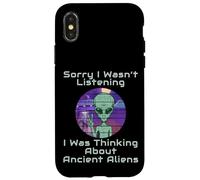 Ancient Aliens Theorists Astronaut UFO Conspiracy Theory Case for iPhone X/XS