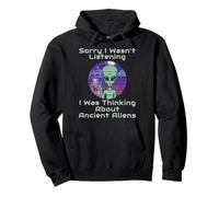Ancient Aliens Theorists Astronaut UFO Conspiracy Theory Pullover Hoodie