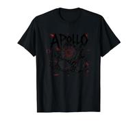 Ancient Apollo Sun God Greek Mythology Symbol Value Graphic T-Shirt, Men, Black, L