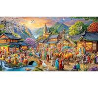ancient-architecture Jigsaw Puzzles for Adults: 1000-Piece Recycled Cardboard Decoration 38x26cm/1000pcs