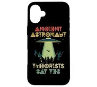 Ancient Astronaut Theorists Say Yes - Alien Head Theorist Case for iPhone 16 Plus