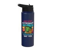 Ancient Astronaut Theorists Say Yes Alien UFO Space Stainless Steel Insulated Water Bottle