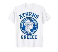 Ancient Athens Greece Athena Coin Emblem History Souvenir T-Shirt