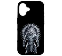 Ancient Aztec Jaguar Warrior Cultural Art Case for iPhone 16