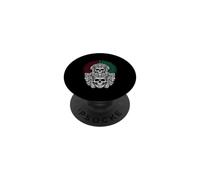 Ancient Aztec King Mexican Skull Calavera Azteca Mask Azteca PopSockets Adhesive PopGrip