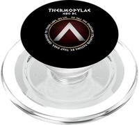 Ancient Battles Thermopylae Epitaph Spartan Lambda PopSockets PopGrip for MagSafe