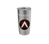 Ancient Battles Thermopylae Epitaph Spartan Lambda Stainless Steel Insulated Tumbler