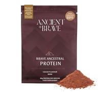 Ancient + Brave Ancestral Protein Powder 30g Serving - Grass-Fed Beef Protein Isolate with Collagen & Actazin® Green Kiwifruit & VitB - High Protein for Muscle Health - Cacao Flavour