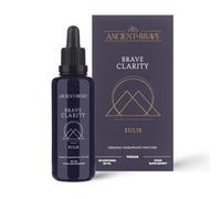 Ancient + Brave Clarity - Lions Mane Supplement - Organic Mushroom Tincture with Cordyceps, Sage & Vitamin C - Antioxidant Supplement - Fuels Focus, Clarity, Memory & Mental Resilience