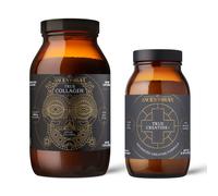 Ancient + Brave True Collagen Jar 200g & True Creatine+ Jar 180g