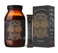 Ancient + Brave True Collagen Jar + Sachets - Grass-Fed Bovine Collagen Powder - 100% Hydrolyzed Collagen Peptides - High Protein - Beauty - Collagen Powder for Women - Pure & Clean Formula