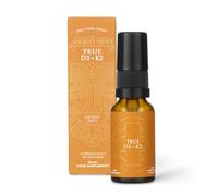 Ancient + Brave True D3 + K2 Vitamin Spray 20ml | 30 Servings | Oral Spray | Vitamin D3 (2000IU) & Vitamin K2 (MK-7) | MCT Oil, Rosemary & Peppermint | Muscle & Immune Support | Vegan | Easy Daily Spray